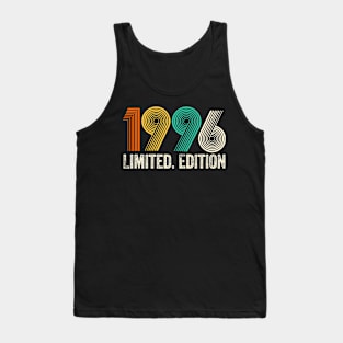 Vintage 1996 Birthday Retro 1996 For Men Women born in 1996 Tank Top